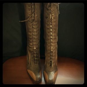 Naturalizer lace up boots